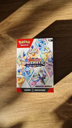 Pokemon SV Prismatic Evolution Booster Trading Card Bundle - Sealed New - Image 1