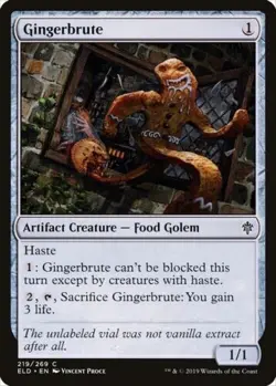 Gingerbrute ~ Throne of Eldraine [ NearMint ] [ Magic MTG ] Magic The Gathering - Image 1