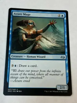 Azure Mage - Magic the Gathering MTG Modern Masters 2017 Single - Image 1