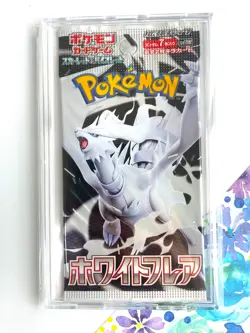 RARE Pokemon White Flare SV11W Booster Pack Sealed JAPAN w/ Protective Case NEW - Image 2