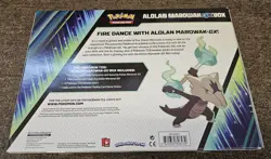 Pokemon TCG Sun & Moon Alolan Marowak GX Box FACTORY SEALED!! B - Image 2