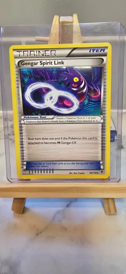 Pokemon TCG - Gengar Spirit Link #95/119 - Phantom Forces - NM/M - Image 1