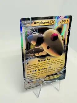 ⚡Pokemon TCG - Ampharos EX 27/98 - Ultra Rare Holo - Ancient Origins 2015 - LP - Image 2