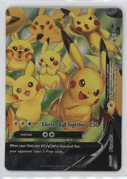 Pikachu V-Union (Bottom Right) Pokemon Sword & Shield Black Star Promo #SWSH142 - Image 1