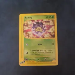 Pokemon TCG Koffing 114/165 Expedition WOTC 2002 NM - Image 1