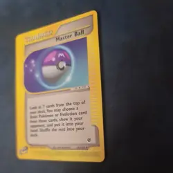 Pokemon TCG Master Ball 143/165 Expedition WOTC 2002 EXC - Image 3