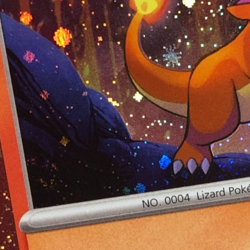 Pokemon TCG SVP Promo SVP 047 Cosmos Holographic Charmander w Double Swirl NM - Image 2