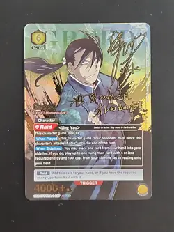 Union Arena Fullmetal Alchemist Greed 027 SR** English Two Star Foil - Image 1