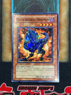 Yugioh Twin-Barrel Dragon TDGS-EN029 Super Rare 1st Ed NM - Image 1
