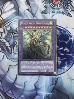 (UU) Dragon Knight Draco-Equiste DREV-EN038 Unlimited Ultimate Rare LP - Image 1