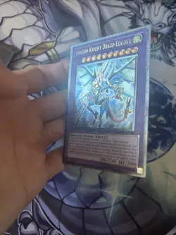 (UU) Dragon Knight Draco-Equiste DREV-EN038 Unlimited Ultimate Rare LP - Image 4
