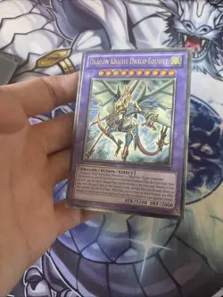 (UU) Dragon Knight Draco-Equiste DREV-EN038 Unlimited Ultimate Rare LP - Image 5
