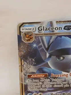 Glaceon GX SM147 NM Black Star Promo Near Mint Holo Foil Pokemon TCG Card SM 147 - Image 3