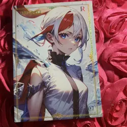 UTA One Piece R GODDESS Anime ACG Waifu Holo Girl Card White - Image 1