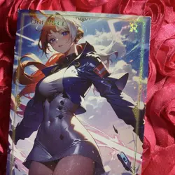 UTA One Piece R GODDESS Anime ACG Waifu Holo Girl Card Sky - Image 2