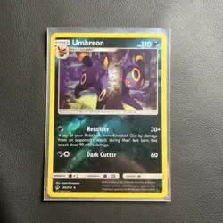 Pokemon Card Umbreon Lost Thunder Reverse Holo Rare 120/214 Near Mint - Image 1