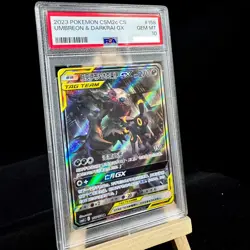 PSA 10 Umbreon&Darkrai GX CSM2cC-158 SR Pokemon S-Chinese TCG Card Sun & Moon - Image 2