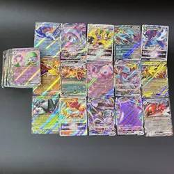 LOT 100 Pokemon Japanese card VMAX Vstar V ex Full Art Rare Japanese Mew - Image 2