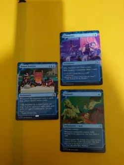 Forced Fruition, compuslion,curiosity MTG Card. Wilds of Eldraine.WOT - Image 1