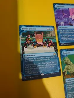 Forced Fruition, compuslion,curiosity MTG Card. Wilds of Eldraine.WOT - Image 2