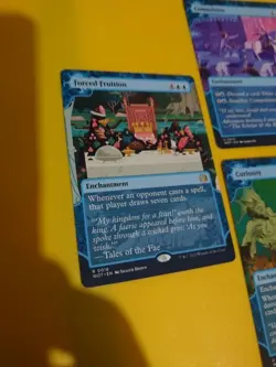Forced Fruition, compuslion,curiosity MTG Card. Wilds of Eldraine.WOT - Image 3