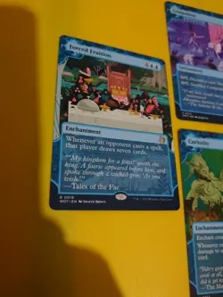 Forced Fruition, compuslion,curiosity MTG Card. Wilds of Eldraine.WOT - Image 4