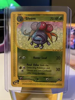 Gloom 78/165 - Expedition E-Series - Non-Holo Pokemon Card - LP Condition - Image 1