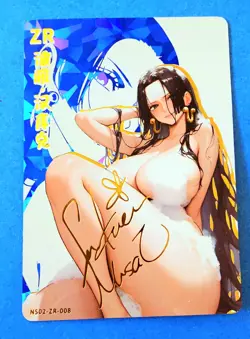 Goddess Story Waifu Card TCG | Boa Hancock - One Piece | ZR | NS02-ZR-008 - Image 2