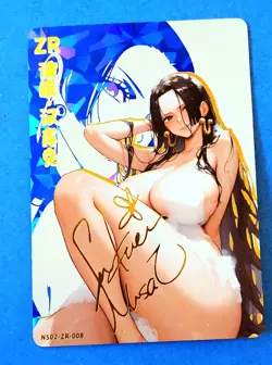 Goddess Story Waifu Card TCG | Boa Hancock - One Piece | ZR | NS02-ZR-008 - Image 3