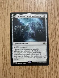 Throne of the Grim Captain - NM - MTG The Lost Caverns - Magic the Gathering - Image 1