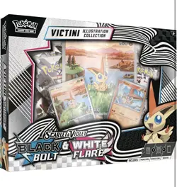 Pokemon TCG Scarlet & Violet: Unova Victini Illustration Collection SEALED - Image 2