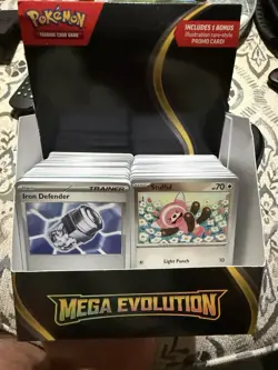 Pokemon Mega Evolution Bulk From Booster Box: Common, Uncommon, Holo, Reverse - Image 1