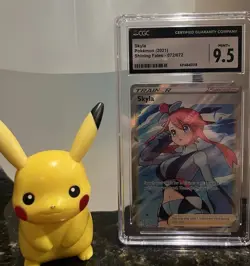 Skyla (Full Art) 072/072 Shining Fates Holo - CGC 9.5 Pokemon - Image 1