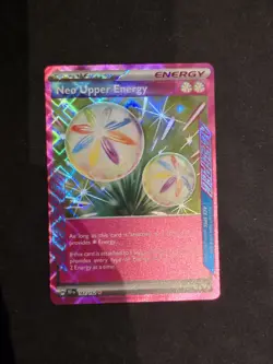 Neo Upper Energy 162/162SV05: Temporal Forces Ace Spec Holo Pokemon TCG NM/M - Image 1