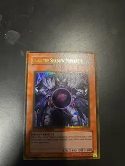 | Yugioh Caius the Shadow Monarch GLD2-EN033 Gold Series 2009 NM- 🔥 | - Image 1