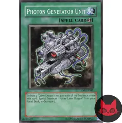 Yugioh Photon Generator Unit SOI-EN045 Common NM - Image 1