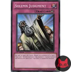 Yugioh Solemn Judgment SDLS-EN038 Common 1st Edition LP - Image 1