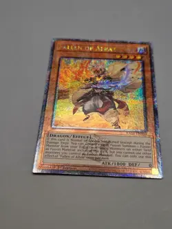 YuGiOh! Fallen of Albaz RA04-EN034 (Alt Art) Quarter Century Secret Rare - NM - Image 1