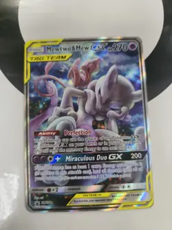 Pokemon TCG Mewtwo & Mew GX Tag Team Card - Image 2