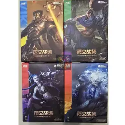 League of Legends Card Game Chinese Arcane Exclusive Start Deck Set 4 Characters - Image 1