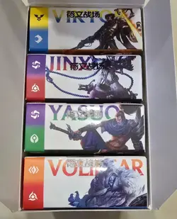 League of Legends Card Game Chinese Arcane Exclusive Start Deck Set 4 Characters - Image 2