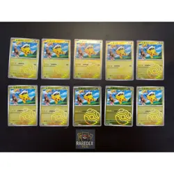 Captain Pikachu 10-Card Set Pokemon TCG S-Chinese Gem Pack Exclusive Master Ball - Image 1