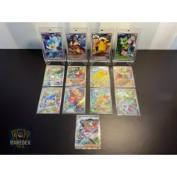 Pokemon TCG S-Chinese Gem Pack All Full Art Set - Captain Pikachu 13 Card Set - Image 1