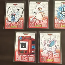 Pokemon Carddass 11 Card Set Bulbasaur Included Rare Vintage Trading Cards - Image 2