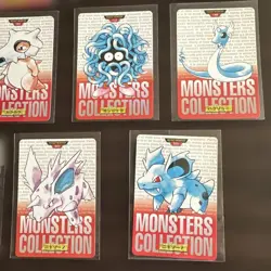 Pokemon Carddass 11 Card Set Bulbasaur Included Rare Vintage Trading Cards - Image 3