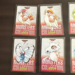 Pokemon Carddass 11 Card Set Bulbasaur Included Rare Vintage Trading Cards - Image 4