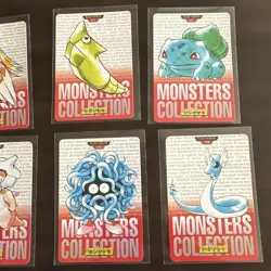 Pokemon Carddass 11 Card Set Bulbasaur Included Rare Vintage Trading Cards - Image 5