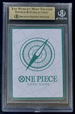 BGS 10 One Piece OP11 Don Card Alt Art - English - Foil - Divine Speed - Graded - Image 2