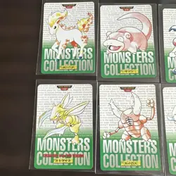 Pokemon Carddass 9 Card Set Rare Japanese Era Collectible Trading Cards - Image 2