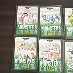Pokemon Carddass 9 Card Set Rare Japanese Era Collectible Trading Cards - Image 4